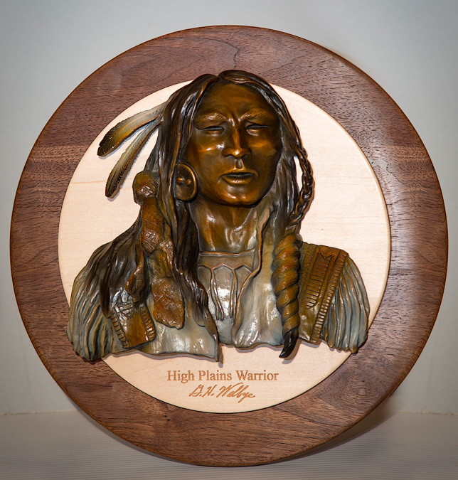 High Plains Warrior (relief)