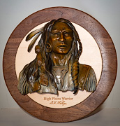 High Plains Warrior (relief)